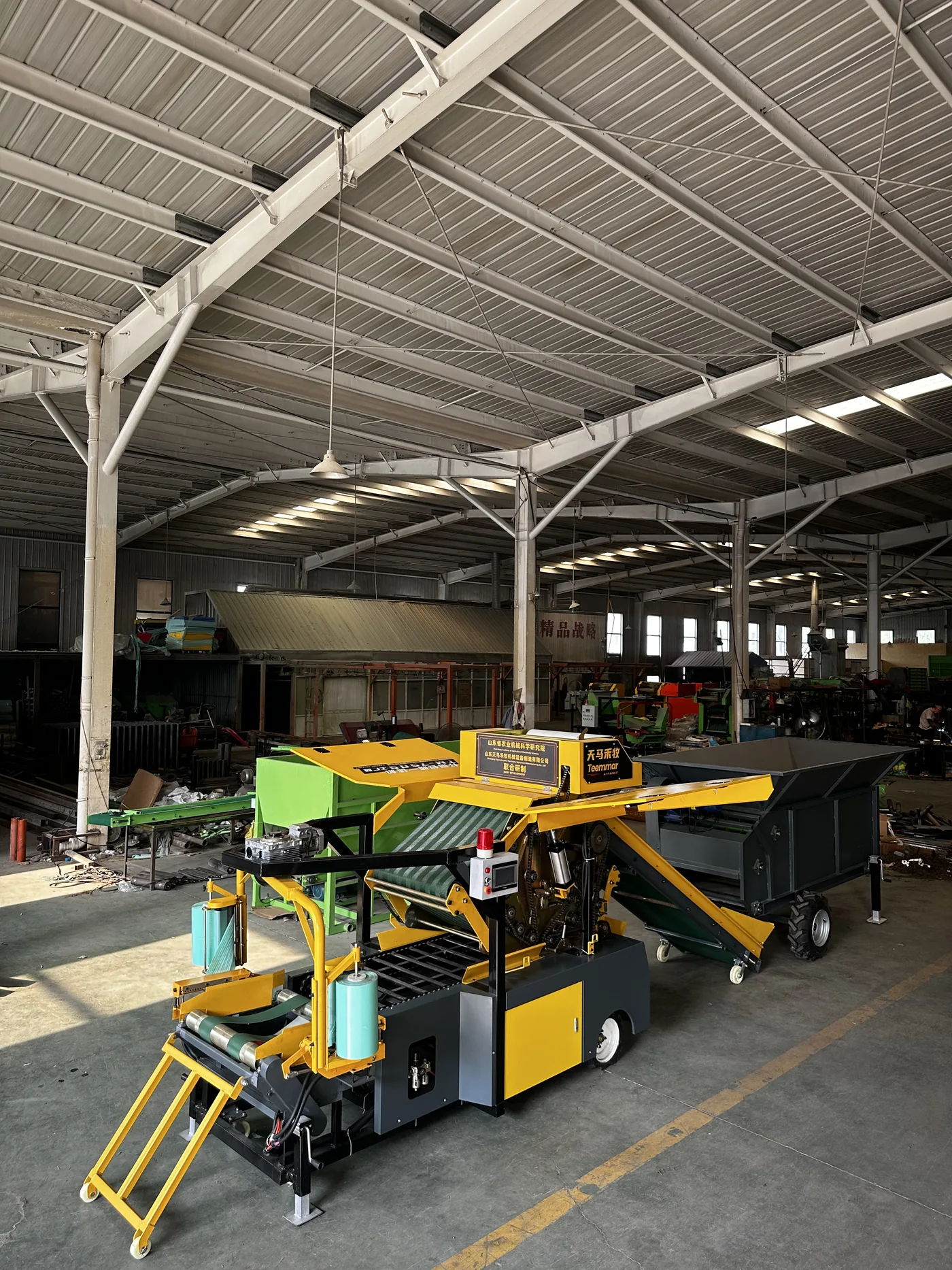 LUCTORC BalePro Automatic Integrated Silage Baler Wrapper view 3