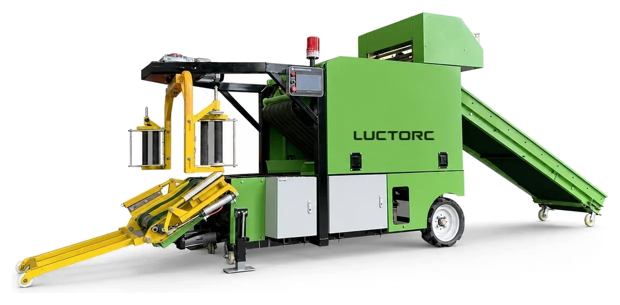 LUCTORC BaleFlex Double-Wrapping Integrated Baler Wrapper