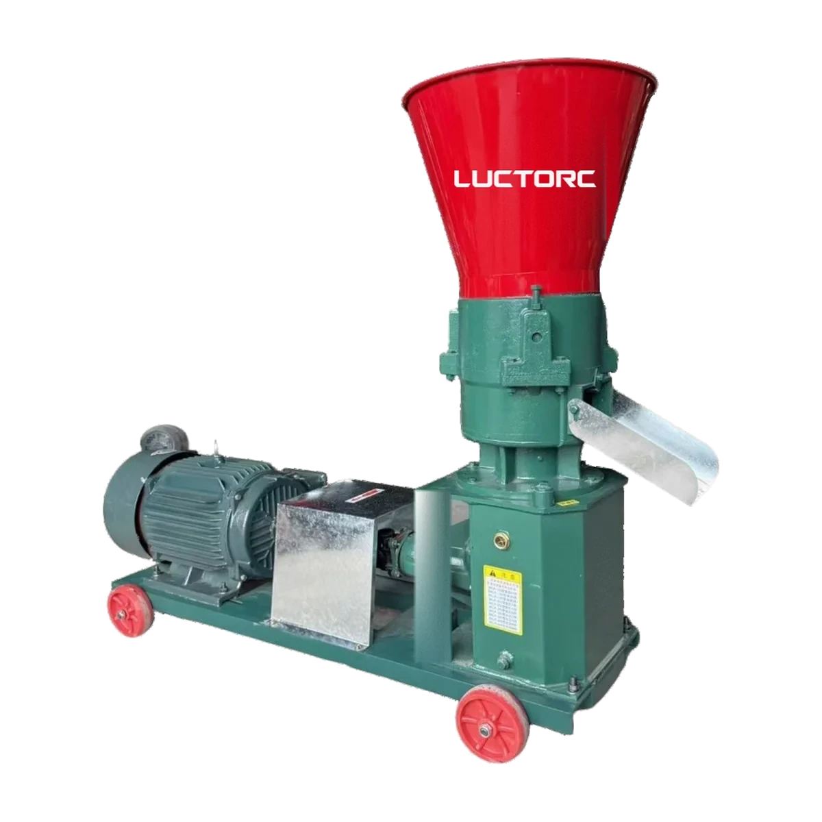 Standard flat-die pellet machine
