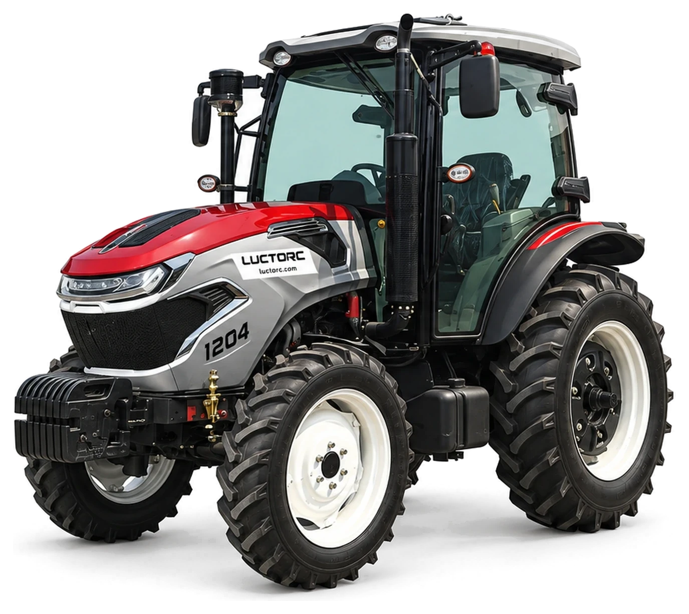 1204 Enclosed Cab Wheeled Tractor