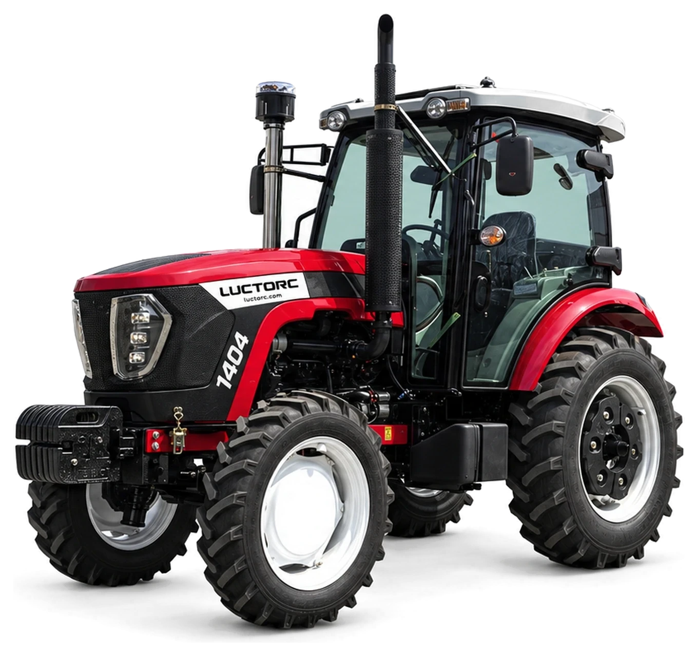1404 Enclosed Cab Wheeled Tractor