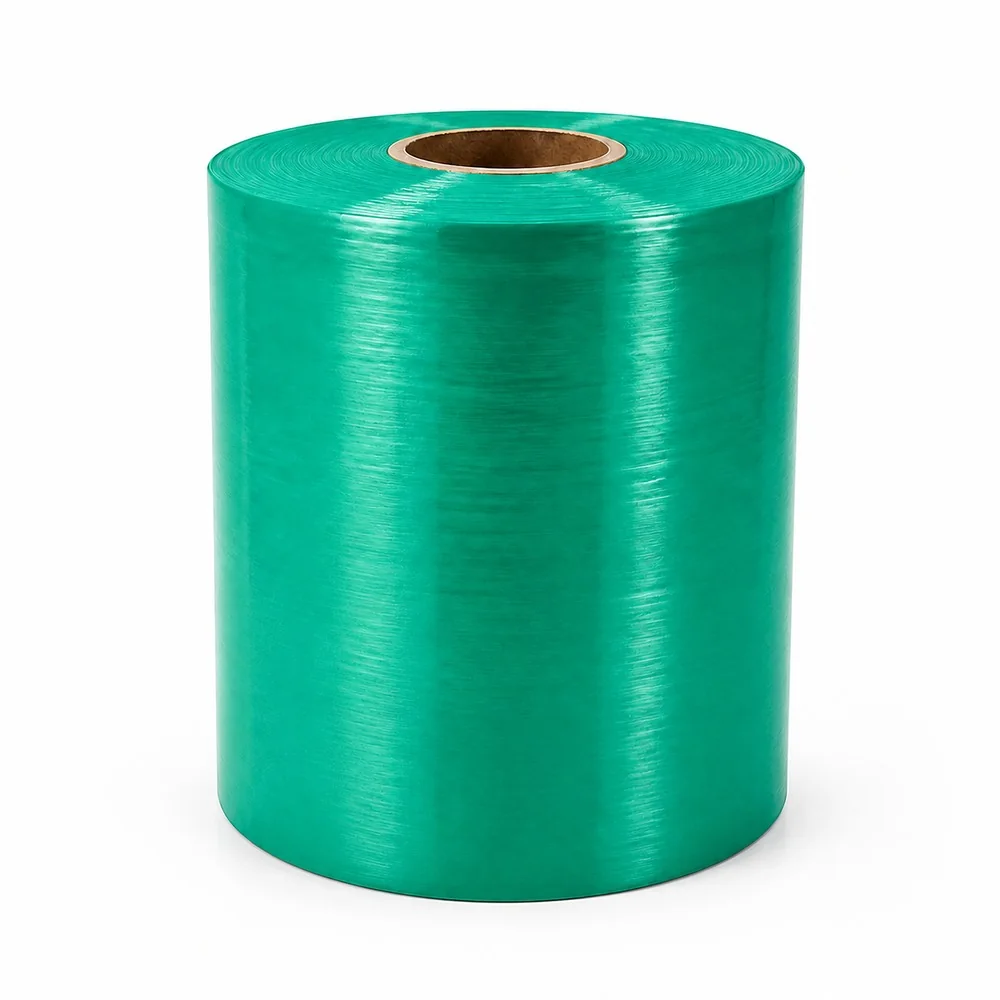 LUC-SWF-2518 Silage Wrap Film — Green, 25 cm × 1,800 m